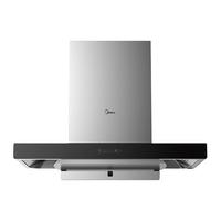 Midea 美的 抽油烟机22m³大吸力欧式智能挥手自清洗