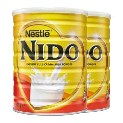 雀巢 Nido奶粉成人学生孕妇中老年高钙全脂罐装900g*2罐