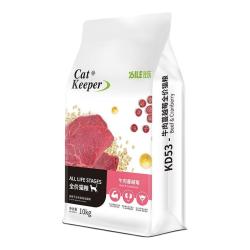 比乐 三文鱼成猫通用猫粮10KG