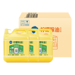 菊之语 榄菊洗洁精除菌3KG*3瓶商用餐饮厨房大桶实惠装去油腥不伤肤家用