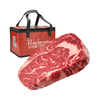 华牧鲜 澳洲和牛M9级眼肉牛排 180g*2袋