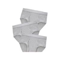 佐丹奴内裤男装纯棉品牌宽橡筋腰针织三角内裤18174013 22中花灰X3 S