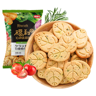 FUSIDO/福事多 薄脆 儿童蔬菜饼干  100g×1盒 包装 100g