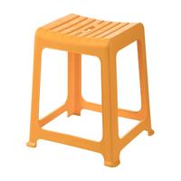 茶花 CHAHUA塑料折叠凳子家用加厚省空间朔料高凳客厅登子餐桌板凳3个装