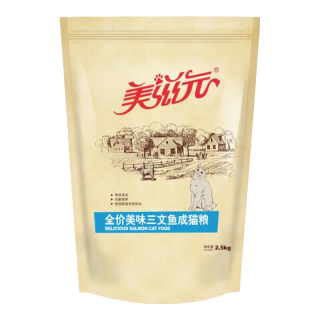 PET FOOD 美滋元 三文鱼成猫猫粮 2.5kg*4袋