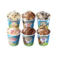 BEN&JERRY'S BEN & JERRY'S Ben&Jerry's本杰瑞香草巧克力曲奇碎冰淇淋多口味自选