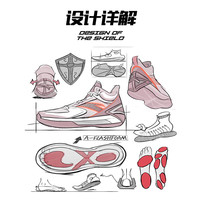 安踏KT3 Team篮球鞋男士冬季水泥克星耐磨弹力胶减震外场实战运动鞋子 【进击BM】婴儿粉-4 42 42 8.5(42)