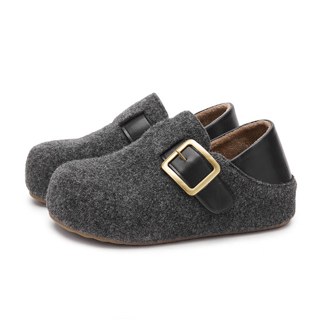 WESTLINK 西遇 加绒毛呢勃肯鞋（多色可选）