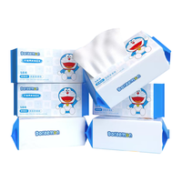 芈奈儿擦脸巾一次性洗脸巾加厚洁面柔巾毛巾加大洗面巾哆啦A梦50抽*6包