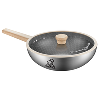 COOKER KING 炊大皇 B.Duck小黄鸭联名款 CG32XHYG 炒锅(32cm、不粘、有涂层、316L不锈钢)