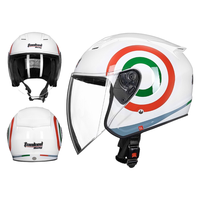 Tanked Racing 坦克 T536 摩托车头盔 莫瓦款 半盔 白色 XL码