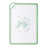 ANKOU 安扣 砧板(35*25*1.05cm、优质食品级PP材料、抹茶绿)