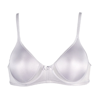 华歌尔（Wacoal）无钢圈薄款舒适无痕内衣女文胸罩 WB1626 淡紫色 75B 34/75B