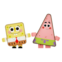 AREA-X砖区海绵宝宝25周年联名积木派大星玩具潮玩拼装 组合套装 海绵宝宝25周年套装