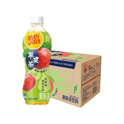 维他 果味茶饮料  苹果味绿茶15瓶