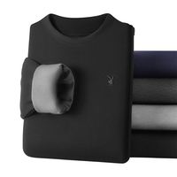 花花公子保暖内衣男士秋衣秋裤男加厚加绒德绒超厚含山羊绒套装秋冬