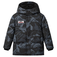 波司登25加厚羽绒服男女童短款90绒5A抗菌经典极寒保暖外套 冰雾山川蓝9CY1 160 /80 约 150-160cm 45kg