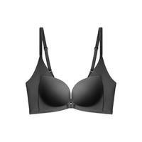 幸棉前扣内衣女小胸聚拢显大收副乳性感美背舒适无痕胸罩红色文胸