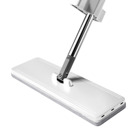 Maryya 美丽雅 拖把免手洗平板拖把家用一拖净懒人吸水墩布共2个拖布 加大⭐38cm平板免手洗共2布