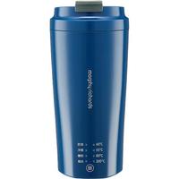 摩飞 电器（Morphyrichards）奶泡杯家用便携式烧水杯加热烧水壶 0.3L 轻奢蓝