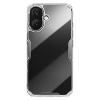 NILLKIN/耐尔金 防摔 iPhone16手机壳 白色透明 PC+TPU