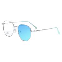 言然1.56近视感光变色眼镜女款可配有度数变灰变茶散光超轻眼睛框