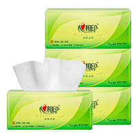心相印茶语丝享系列120抽三层塑装纸面巾 3包装