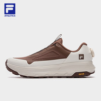 黄景瑜同款FILA斐乐BOA探险家3徒步鞋男鞋2025冬运动鞋子跑鞋 淤泥棕/亮灰-EA 42.5