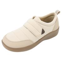 Pansy 盼喜日本女鞋超轻舒适保暖魔术贴加绒休闲鞋2025年秋季