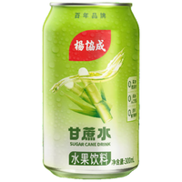  yeo's/杨协成 甘甜可口 甘蔗饮料  甘蔗水300ml*6罐 甘蔗汁300ml*6罐 1800mL 罐装
