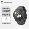 高驰 PACE 3 双频全星座智能心率表 黑灰色 硅胶表带