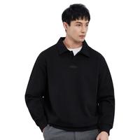 GIXX时尚套头男式上衣商务通勤休闲纽扣翻领长袖Polo衫