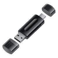 二合一读卡器相机sd卡tf多功能usb3.0高速内存储卡typec电脑U盘适用苹果16iphone15通用连接手机外置插卡器