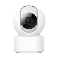  创米小白 360度无死角全景旋转 家用监控摄像头+64G高速内存卡  64GB
