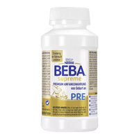 雀巢(Nestle)德国雀巢贝巴beba水奶新生儿pre段液态奶200ml*8瓶 水奶至尊版 效期至24年10月