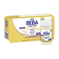 雀巢德国BEBA至尊水奶贝巴配方奶粉HA水解铂金Pre段婴幼儿液态奶6hmo PRE低敏水奶90ml*32瓶*2箱