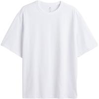 H&M HM 男装T恤24夏季凉感COOLMAX®透气重磅宽松圆领短袖0948441