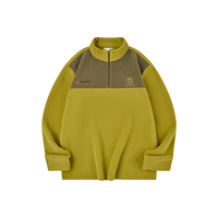 乔丹山神卫衣男全身Polartec立领抓绒衣徒步加厚套头衫冲锋衣保暖内胆