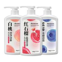 ACCEN 孙杨代言 鲜萃花香美肌清洁保湿留香沐浴露套装 1000ml玫香花语