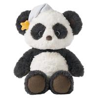 babycare熊猫玩偶声光阿贝贝安抚玩偶手偶婴儿宝宝睡觉毛绒玩具