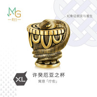 周生生转运珠黄金charmeXL酷黑守护勇气足金手链串珠男士