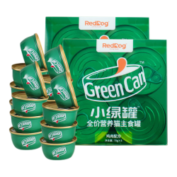 红狗 猫罐头70g*24罐混合口味 主食猫罐头主食罐成猫幼猫猫咪补水营养