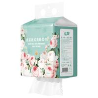 浣馨洗脸巾100抽悬挂抽取式绵柔巾加大加厚干湿两用一次性洁面巾 100抽*1提
