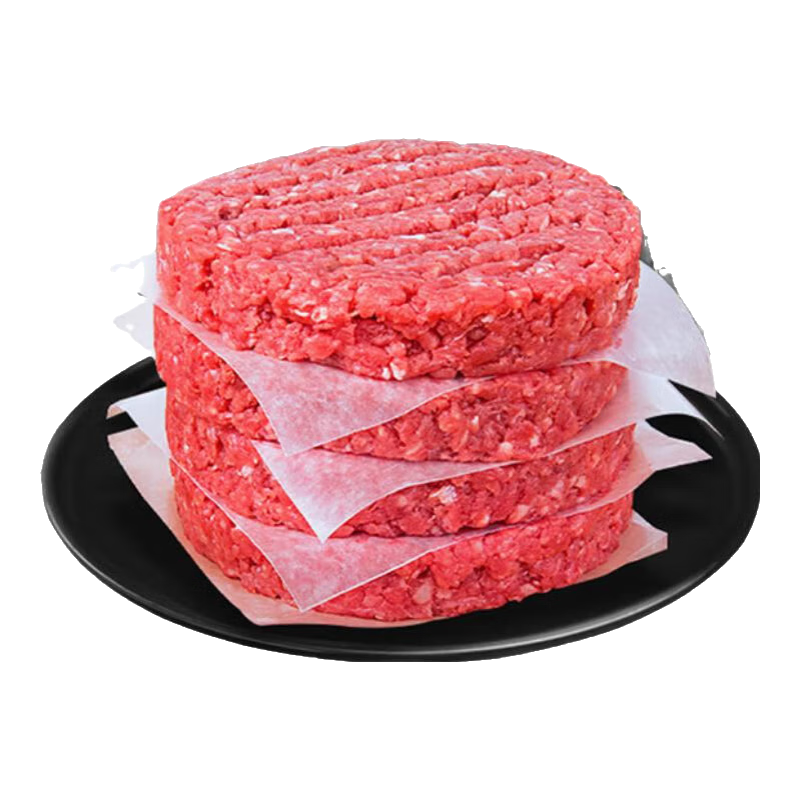 华牧鲜 原切谷饲和牛牛肉饼