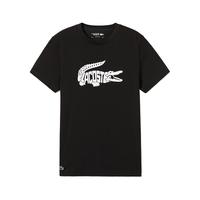 LACOSTE 男装24年休闲百搭短袖T恤|TH8937 258/黑色 4 /175