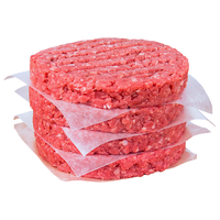 WALMSON 华牧鲜 进口原切谷饲牛肉  纯牛肉饼80g*10片