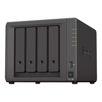 群晖(Synology)DS923+网络存储服务器 一站式数据存储管理平台 企业NAS私有云磁盘阵列 双核心 四盘位 可万兆扩展 DS923+搭配西数红盘Plus | 8T*4块