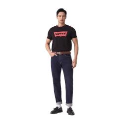 Levi's 纯棉圆领宽松印花短袖T恤