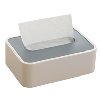 ORANGE 纸巾盒客厅抽纸盒升降茶几桌面收纳盒卫生间纸抽盒 白色简约款（升降）