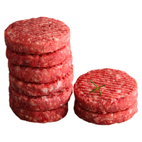 肉界澳洲谷饲安格斯牛肉饼汉堡肉饼早餐汉堡牛肉糜馅料家庭牛肉食材 安格斯牛肉饼100g*10片
